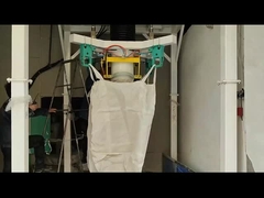 2トンによって編まれる大きい袋の詰物およびパッキング機械、粉の微粒のトン袋機械