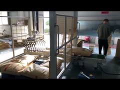 自動平らになり、パレットで運搬する機械、低レベルのpalletizer